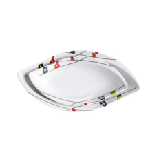 SET APERITIVO OVALE, REGATA, 4 PZ