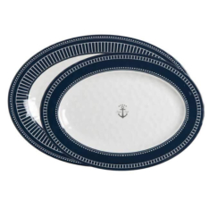 PIATTI PORTATA OVALI, SAILOR SOUL, 2 PZ