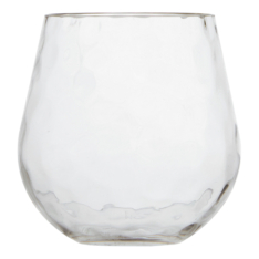BICCHIERE ACQUA HAMMERED, PARTY, 6 PZ