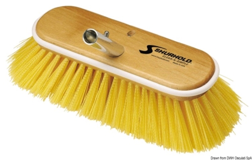 1712 Spazzolone 10" fibre medie gialle